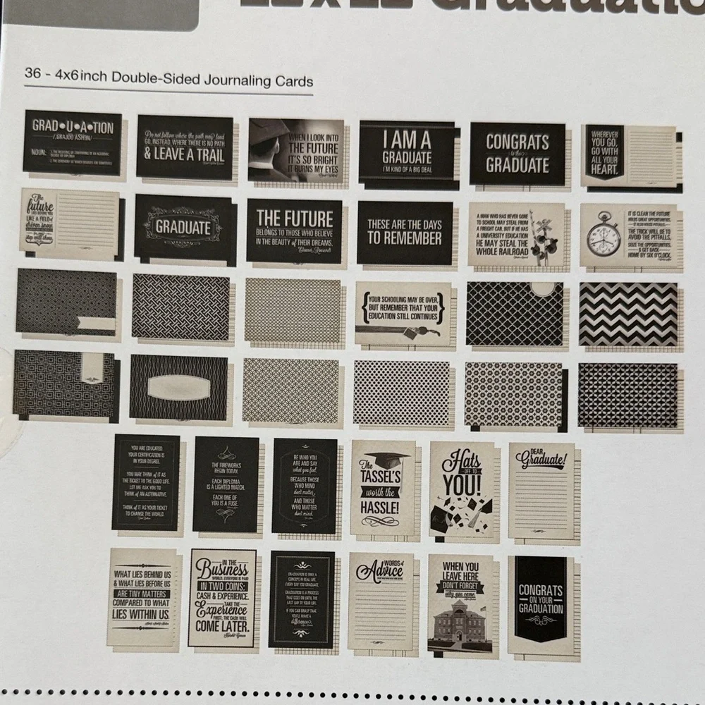 We R Memory Keepers Graduation Album Kit - Black